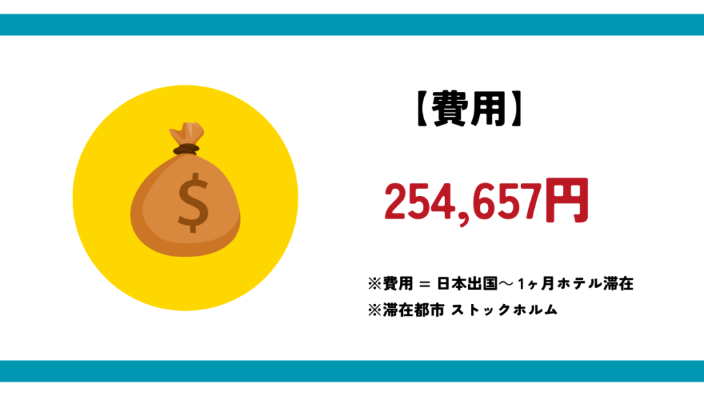 ホテルで1ヶ月生活した場合の費用