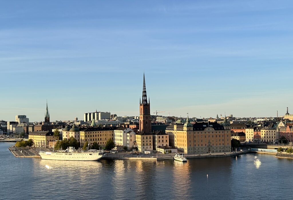 ガムラスタンを含むストックホルム市内の景色を一望