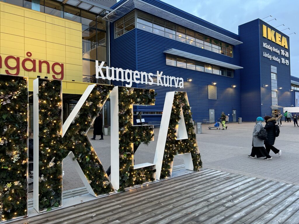 実際のIKEA本店