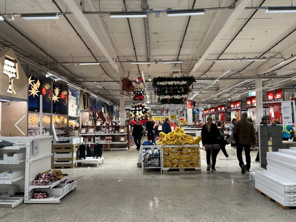 大量の商品